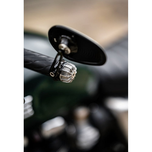 Motone Gemini Bar Ends - Shot/Polish