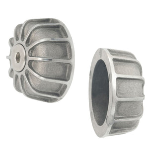 Motone Gemini Bar Ends - Shot/Polish