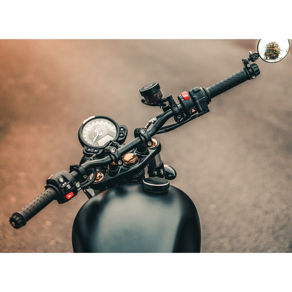 Motone Gemini Bar Ends - BLACK