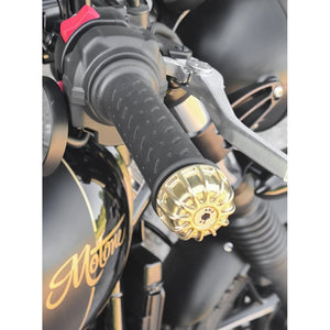 Motone Gemini - Brass Bar End Finishers