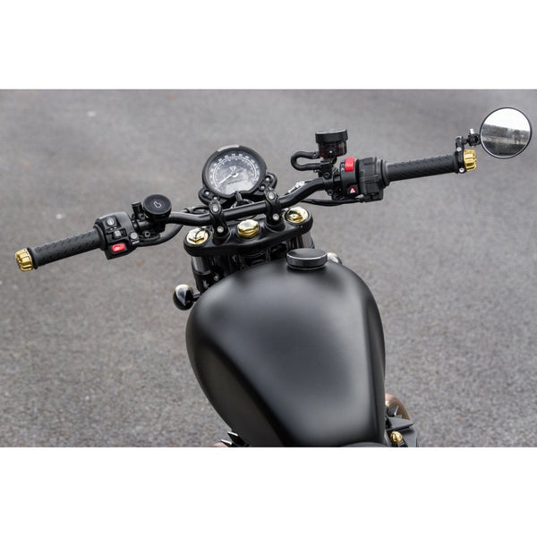 Motone Gemini - Brass Bar End Finishers
