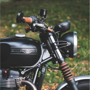 Motone Giger - Custom Headlight Brackets 41mm - Black