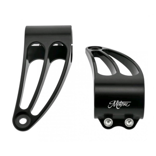 Motone Giger - Custom Headlight Brackets 41mm - Black