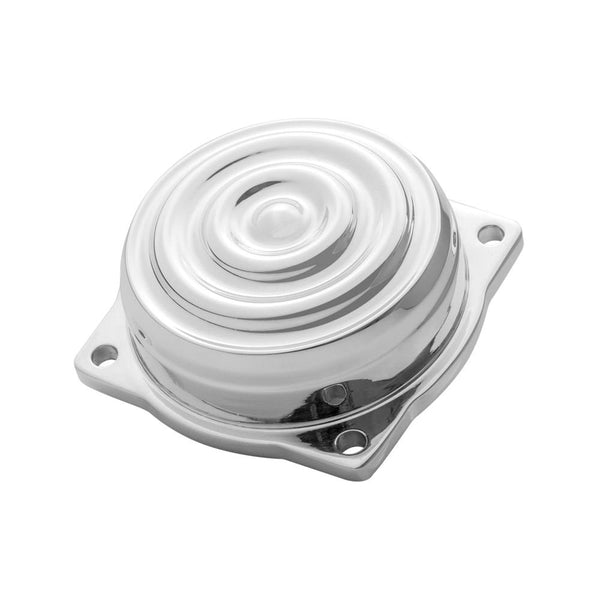 Motone HD CV Finned Carb Top Lid - Rippled - Polish