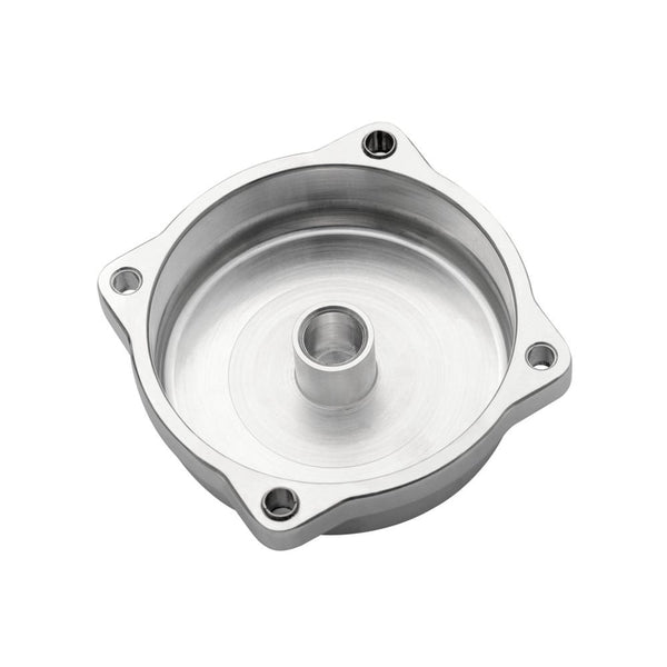 Motone HD CV Finned Carb Top Lid - Rippled - Polish