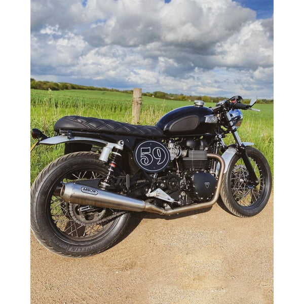 Motone Custom Mudguard Predrilled for Motone Fender Mount Light Kits -