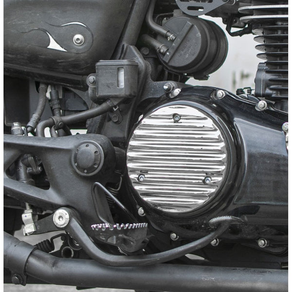Motone Honda Engine Cover RHS - Ribbed - POLISH