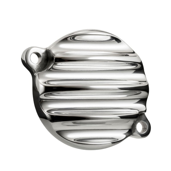 Motone Honda Engine Oil Cover - Ribbed - POLISH