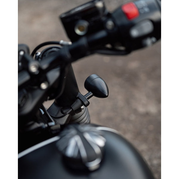Motone ICON LED T/S BLACK Turn Signal/Indicator