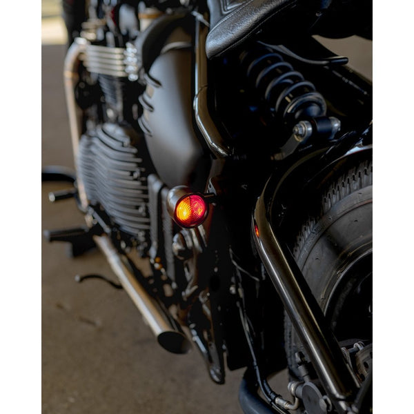 Motone ICON LED 3in1 BLACK Brake/Taillight/Turn Signal/Indicator