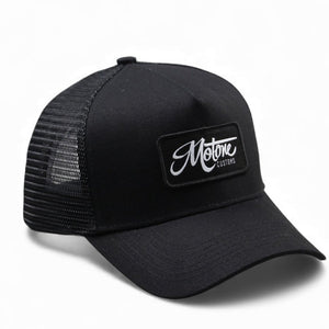 Motone LOGO PATCH Trucker Cap - Black