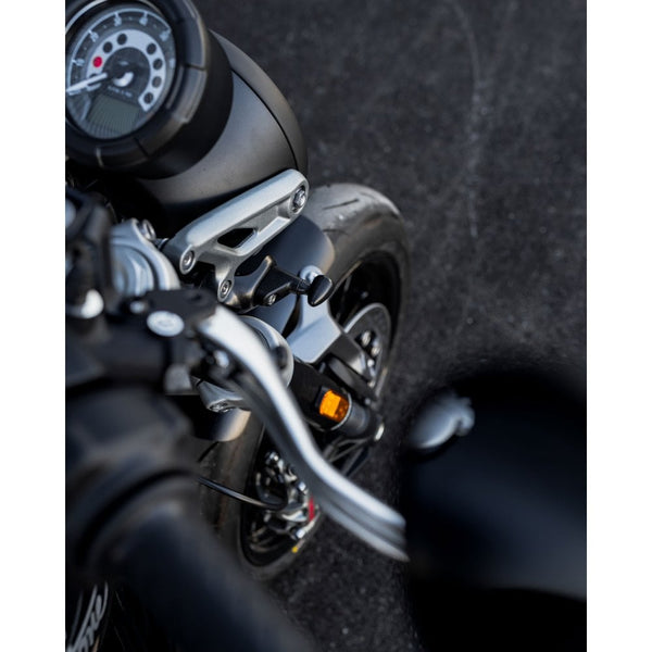 Motone Indicator/Turn Signal Brackets - for LC Triumphs ADT002 8mm