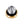 Motone Custom Fuel Gas Cap - Brass Rippled Top - Aluminium Thread - Ri