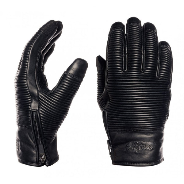 Motone JAEGER Gloves - Aniline Black - Large Size: Large