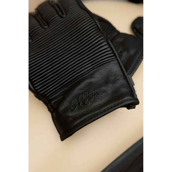 Motone JAEGER Gloves - Aniline Black - Large Size: Large