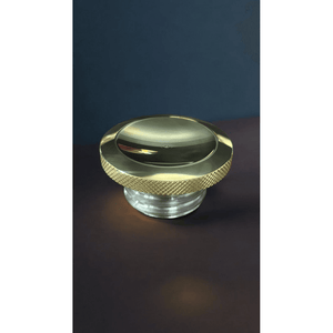 Motone JETSON Dished Low Profile Gas Cap - BRASS