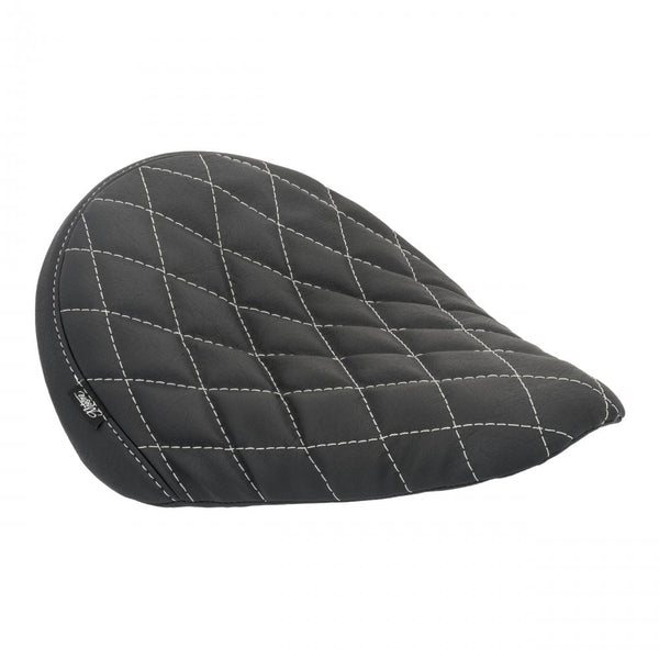 Motone Cobra Khan Seat - Full Diamond - Triumph Bobber