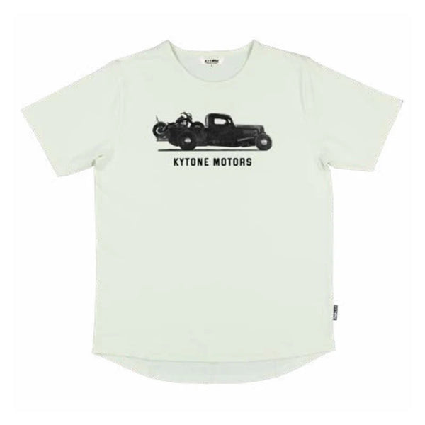 Kytone Hot Rod Tee Off White/Cream