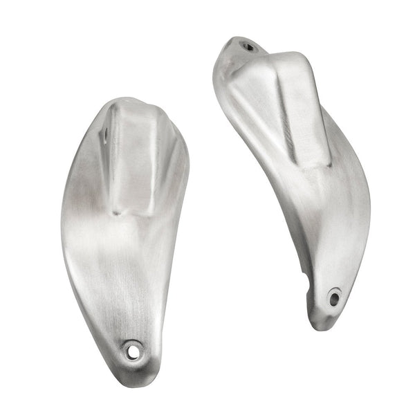 Motone Lamprey - Bobber Seat Light Mounts - Brushed