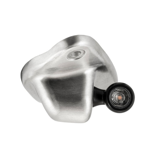 Motone Lamprey - Bobber Seat Light Mounts - Brushed