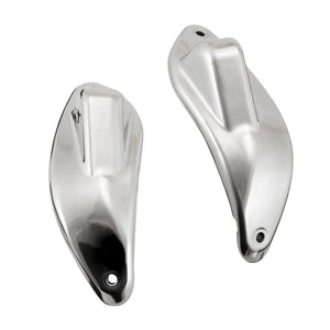 Motone Lamprey - Bobber Seat Light Mounts - POLISHED