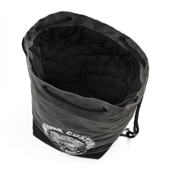 Motone LIDMASTER Helmet Bag - Lined - Quilted - Waxed Canvas