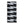 Motone LIGHTNING Neck Tube (Off-white/Black)