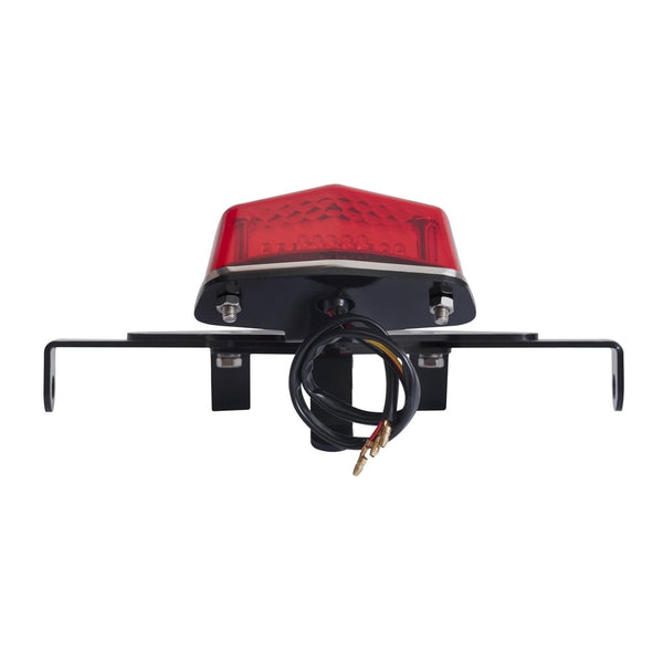 Motone Lucas Tail Light - Rear Mudguard Bracket - Indicator Plate - Lo