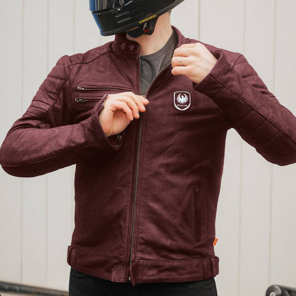 MERLIN - ALTON II D3O LEATHER JACKET
