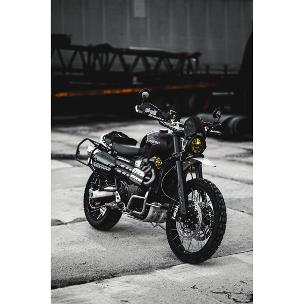 Motone Microblade Aluminium Screen Black GLOSS