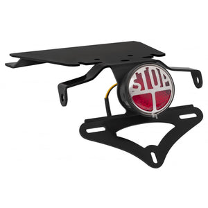 Motone Miller STOP Tail Light - Black - Tail Tidy Plate - Loom - KIT