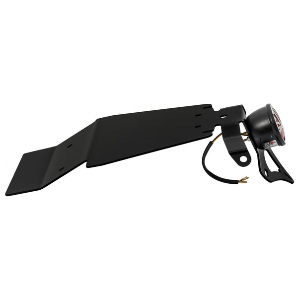 Motone Miller STOP Tail Light - Black - Tail Tidy Plate - Loom - KIT