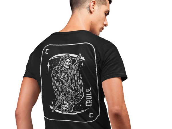 CRULE - Card Tee - Black