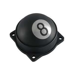 Motone HD CV 8 Ball Carb Top Lid - Contrast Cut - Black
