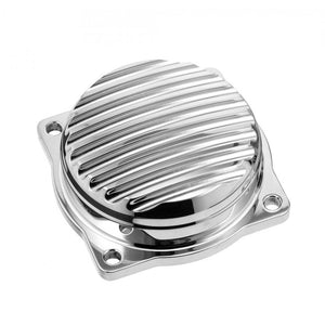 Motone HD CV Finned Carb Top Lid - Finned- Polished