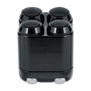 Motone The Quad Micro Switch Button Housing - One Inch Handlebar - Bla