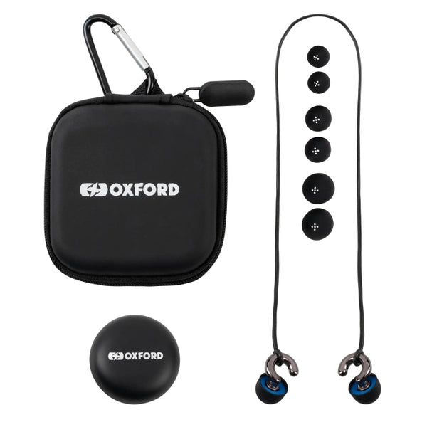 Oxford Filterplugs 20SNR Multi-fit noise filtering ear plugs.