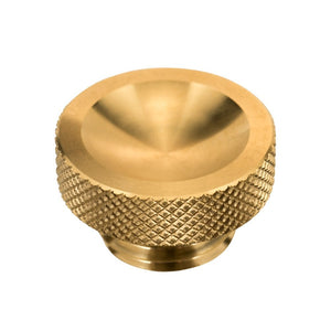 Motone PARABOLA BRASS - Engine Oil Filler Cap -DISHED - Black