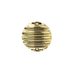 Motone Brass ACG Engine Badge Ribbed