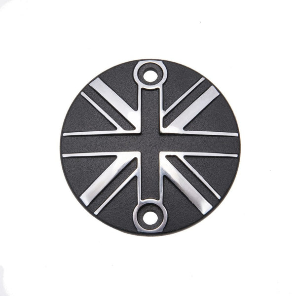 Motone Points ACG Cover - Union Jack - Black/Polish Contrast Finish