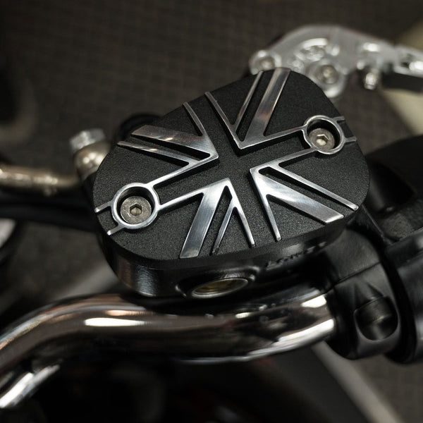 Motone Pressure Cast Disc Brake Oil Reservoir Master Cylinder Cap - Un