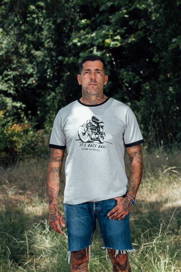 Kytone - T Shirt Raceday Grey