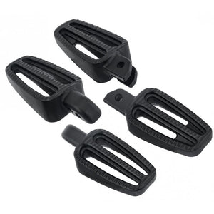 Motone Ranger Foot Pegs - Full Set Rider and Passenger Pegs - Black