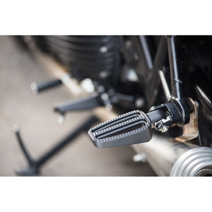 Motone Ranger Foot Pegs - Full Set Rider and Passenger Pegs - Black