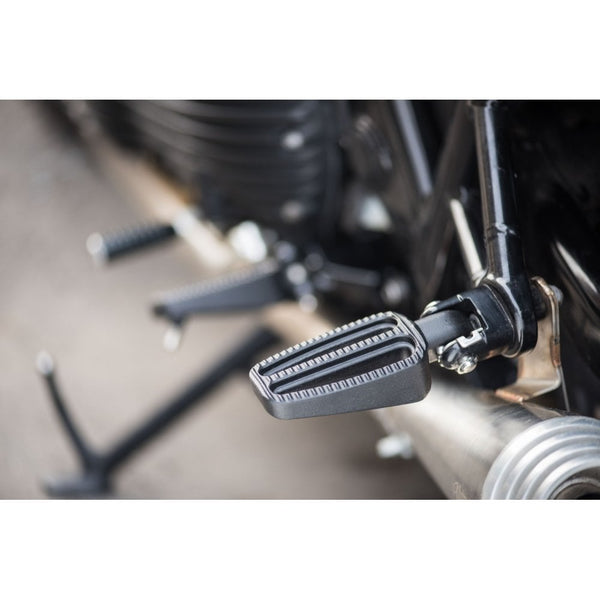 Motone Ranger Foot Pegs - Full Set Rider and Passenger Pegs - Black