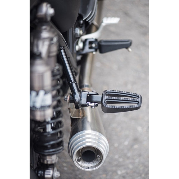 Motone Ranger Foot Pegs - Full Set Rider and Passenger Pegs - Black