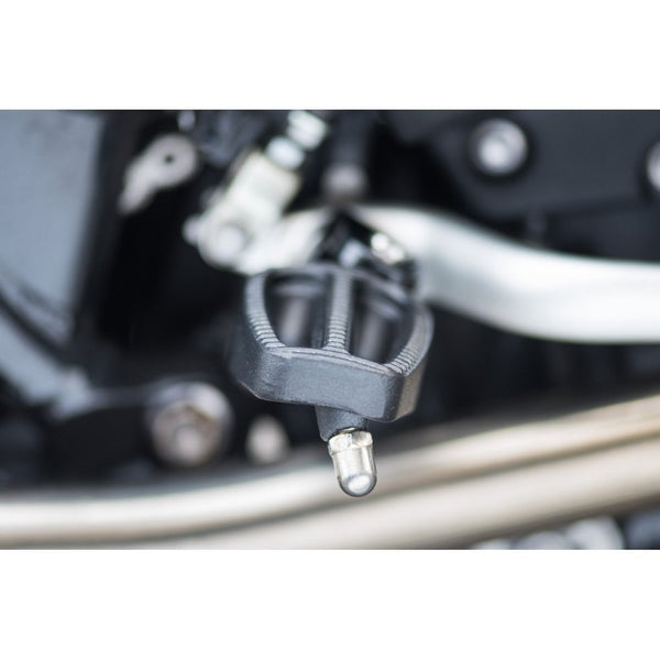 Motone Ranger Foot Pegs - Full Set Rider and Passenger Pegs - Black