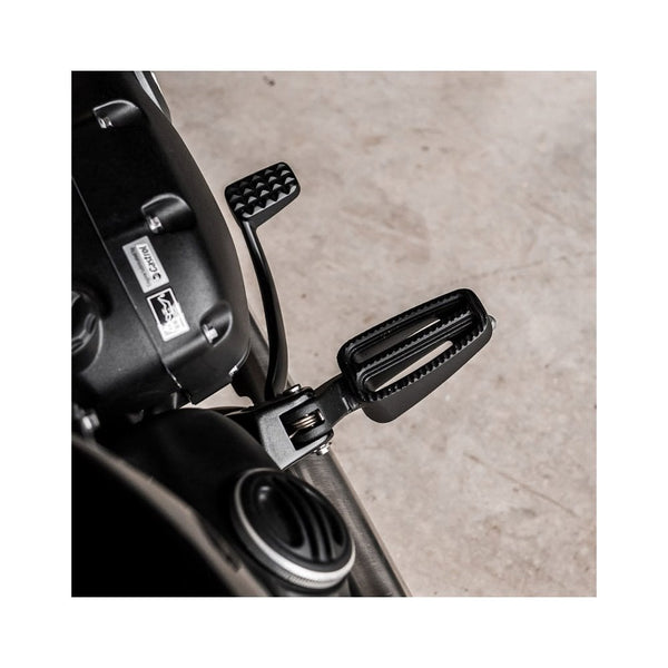 Motone Ranger Foot Pegs - Rider Set - Bobber/Speedmaster - BLACK