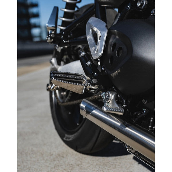 Motone Ranger Pegs - Solo Set - Polished - ST/T100/T120/Thruxton