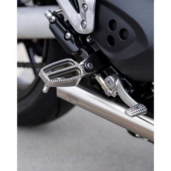Motone Ranger Pegs - Solo Set - Polished - ST/T100/T120/Thruxton